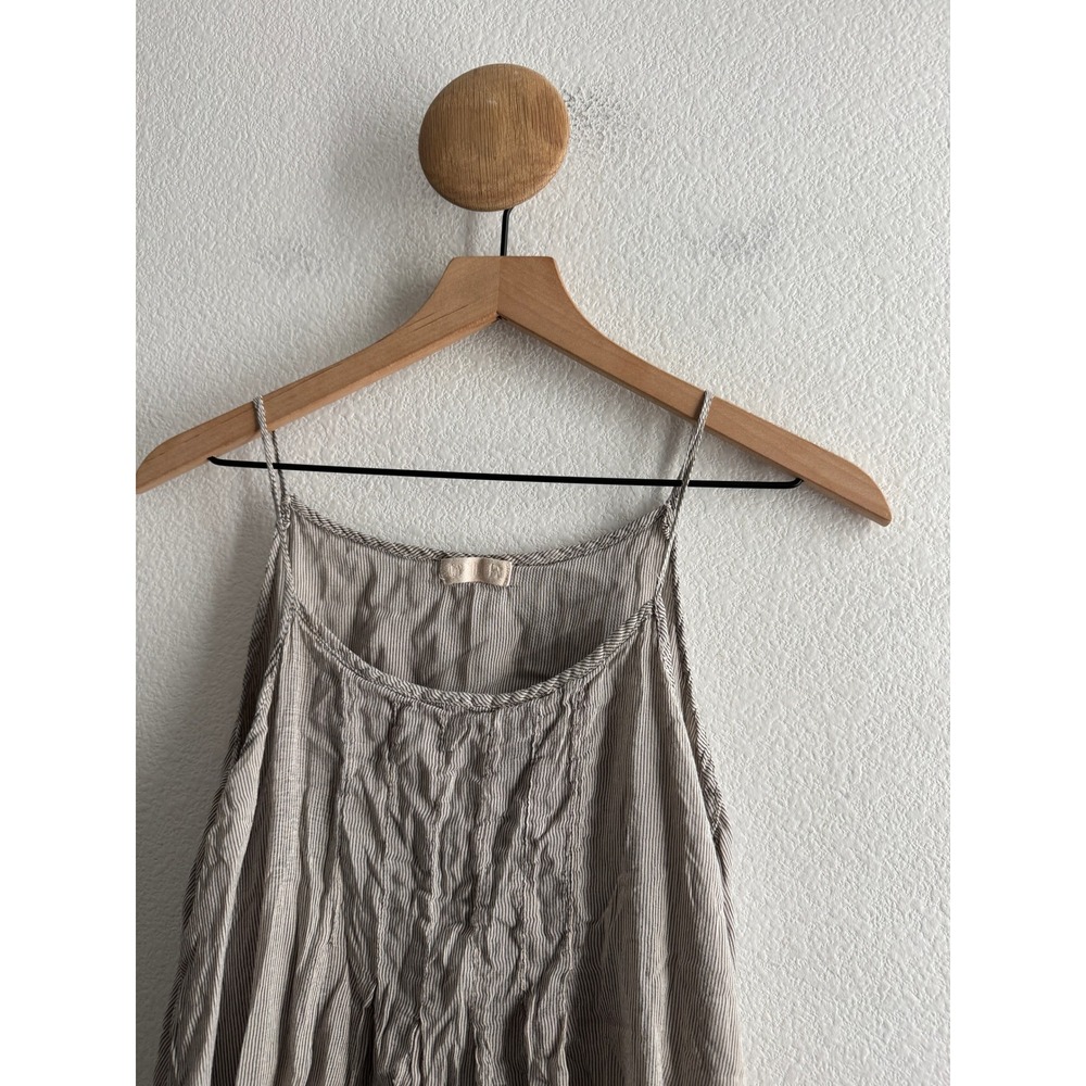 CP Shades Cotton Silk Spaghetti Strap Midi Dress Size Small - Picture 2 of 7